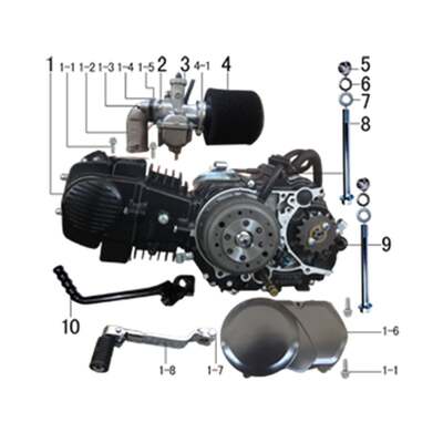 M2R KMX-R 125 Pit Bike Engine Cast Steel Kick Start Lever 13mm 125cc