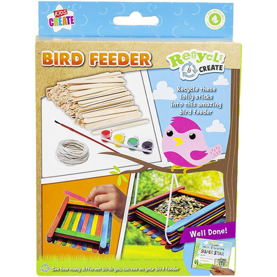 Recycle & Create Make Your Own Bird Feeder Craft Activity Set