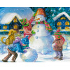 1000 Piece Let's Build  A Snowman Christmas Jigsaw Puzzle from Quickdraw Supplies