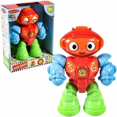 Electronic Interactive Dancing Robot With Lights & Sounds Toy