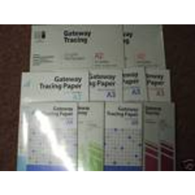 Gateway Tracing Paper On A Roll 63Gsm 297mm X 20mm