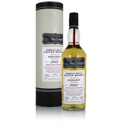 Benrinnes 2007 15 Year Old  First Edition Cask #19596