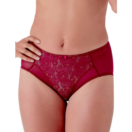 Berlei Beauty Everyday Minimiser Deep Brief - Burgundy