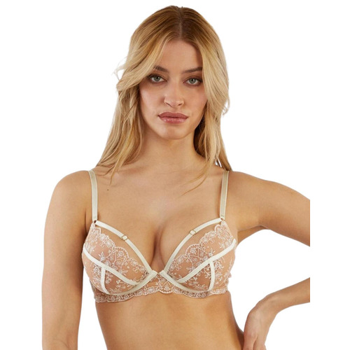 Playful Promises Cassia Sheer Bra - Ivory