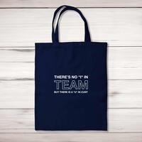 There Is A U In Cunt Tote Bag – Navy, One