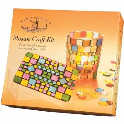 House Of Crafts Mosaic Tile Craft Kit