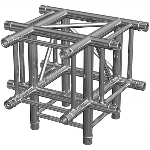 Contestage Quatro290 Truss 3 Way T + 1 Down - Aluminium