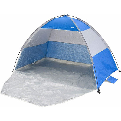 2.1m Pop Up Dome Tent UV Protection Beach Sun Shade Shelter - Blue