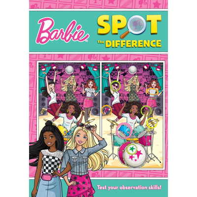 Barbie Movie 'Spot The Difference' Activity Puzzle Book
