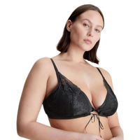 Image of Calvin Klein CK Black Triangle Bra