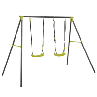 Image of Metal Garden Two Swing Set