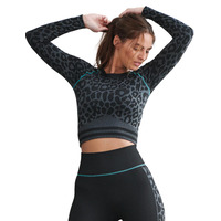 Image of Pour Moi Energy Seamless Long Sleeve Crop Top