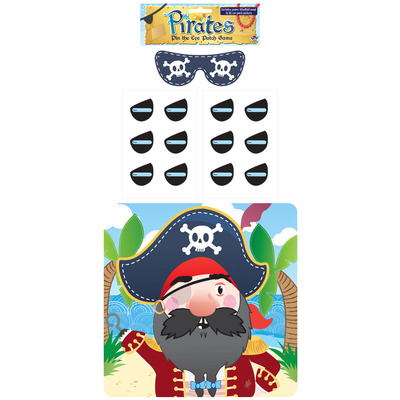 Stick The Eye Patch On The Pirate Children's Game