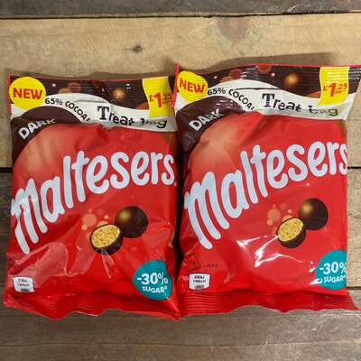 6x Maltesers Dark Chocolate Treat Bags (6x59g)