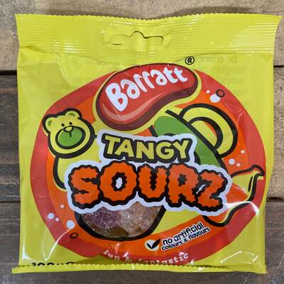 3x Barratt Tangy Sourz Share Bags (3x100g)