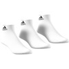 Adidas Ankle Socks 3 Pairs  XXL at Allens Swimwear