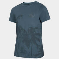 Image of 4F Junior Printed T-shirt - Blue
