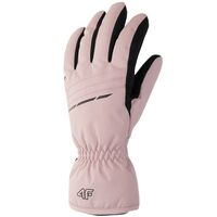 Image of 4F Womens Ski Gloves - Black/Pink