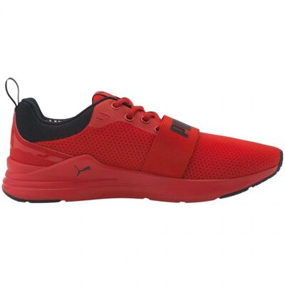 Puma Mens Wired Run High Risk Shoes - Red