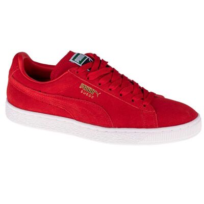 Puma Unisex Suede Classic Shoes - Red