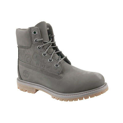 Timberland Womens 6 In Premium Boot Shoes - Gray