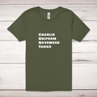 Charlie Uniform Adult T-Shirt