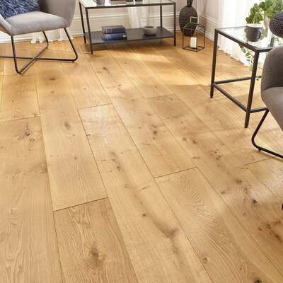Lusso Venice Natural Brushed & Oiled Engineered Oak – Lusso