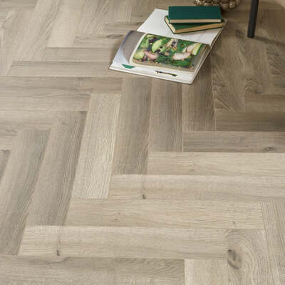 Lusso Siena Aalborg Herringbone Laminate Flooring – Lusso