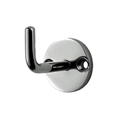 Eurospec Coat Hook, Polished Or Satin Stainless Steel - HCH1016 STAINLESS STEEL - SATIN FINISH