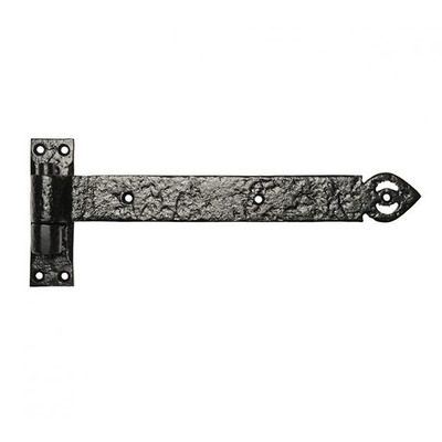 Kirkpatrick Black Antique Malleable Iron Lift-Off Hinge (12, 16, 19 and 26 Inch) - AB810 (sold in pairs)  (B) BLACK ANTIQUE - 16"