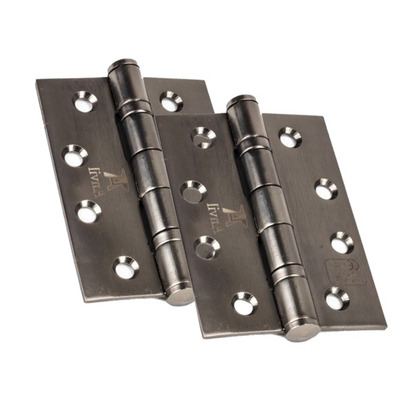 From The Anvil 4 Inch Ball Bearing Butt Hinges, Aged Bronze - 83977 (sold in pairs)  AGED BRONZE