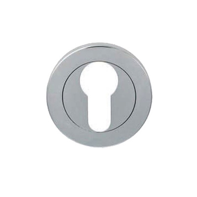Eurospec Euro Profile Escutcheon, Satin Stainless Steel - ESE1005 SATIN STAINLESS STEEL - TO SUIT SW4123X/SSS ONLY