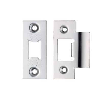 Zoo Hardware Face Plate And Strike Plate Accessory Pack, Polished Stainless Steel - ZLAP01PSS POLISHED STAINLESS STEEL