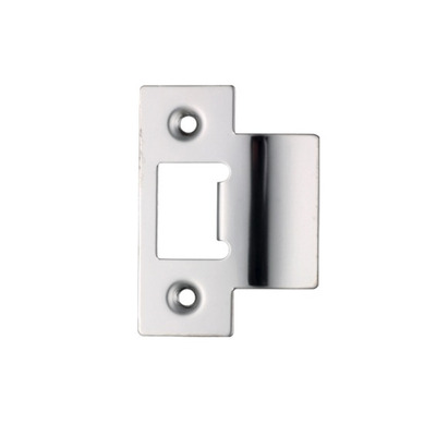 Zoo Hardware Spare Extended Tongue Strike Plate Accessory, Polished Stainless Steel - ZLAP06PSS POLISHED STAINLESS STEEL