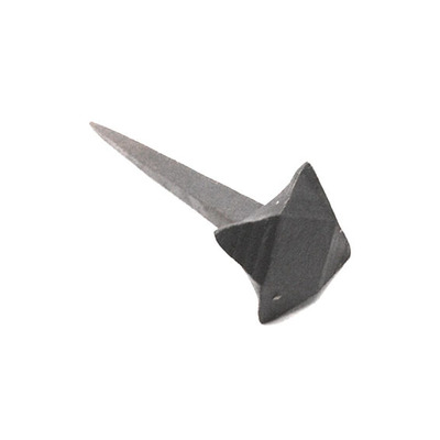 Spira Brass Square Diamond Head Iron Nail, Beeswax - SB6207LBX BEESWAX - 1" x 3"