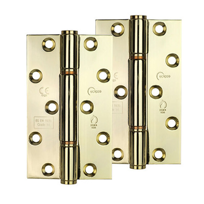 Eclipse Insignia Trust 5 Inch Self Lubricating Hinge, Polished Brass - 14109EPB (sold in pairs) 5 INCH - POLISHED BRASS