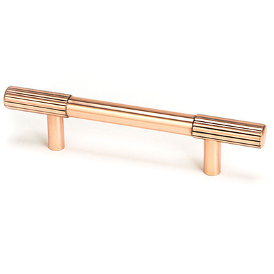 From The Anvil Judd Cabinet Pull Handle (96mm, 160mm Or 224mm C/C), Polished Bronze - 50481 POLISHED BRONZE - 220mm (160mm c/c)
