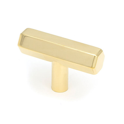 From The Anvil Kahlo T-Bar Cabinet Knob, Polished Brass - 50491 POLISHED BRASS