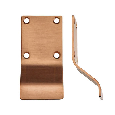 Zoo Hardware Cylinder Latch Pull Blank Profile (88mm x 43mm), Tuscan Rose Gold - ZAS19-TRG TUSCAN ROSE GOLD