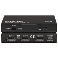 Image of SY Electronics Y-HS12E-18G 1x2 Splitter - HDMI 2.0 Distribution Ampli