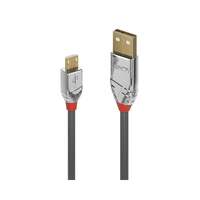 Image of Lindy 1m USB 2.0 Type A to Micro-B Cable, Cromo Line