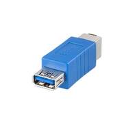 Image of Lindy USB 3.2 Adapter, USB A Female to B Female