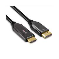Image of Lindy 3m Active DisplayPort 1.4 to HDMI 8K60 Cable