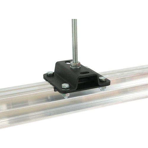 Doughty Studio Rail 60 Ceiling Bracket - 25mm With Rail Clamps