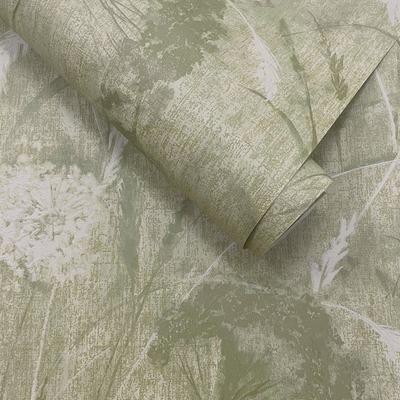 Pappus Textured Wallpaper Sage Holden 75990
