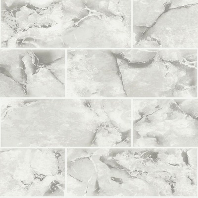 Odeon Marble Tile Wallpaper Dove Holden 89391
