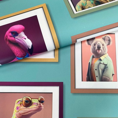 Fantastic Animals Wallpaper Multi Muriva 102574
