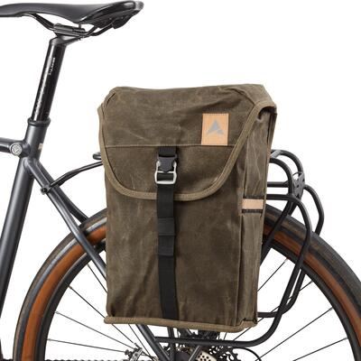 Altura Cycling Heritage 16L Pannier - Single Olive | Altura