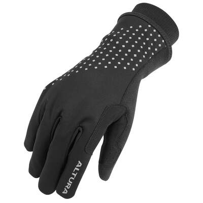 Altura Cycling Nightvision Unisex Waterproof Insulated Cycling Gloves Black | 2XL | Altura