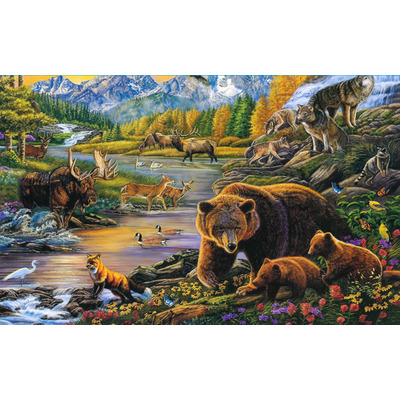 1000 Piece Jigsaw Puzzles - LOTS TO CHOOSE FROM - GRIZZLY BEARS